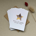 Pack of Mini Scottish Christmas Cards | Star