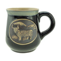 Stoneware Mug with Highland Cow
