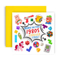 Born in 1980's Birthday Card
