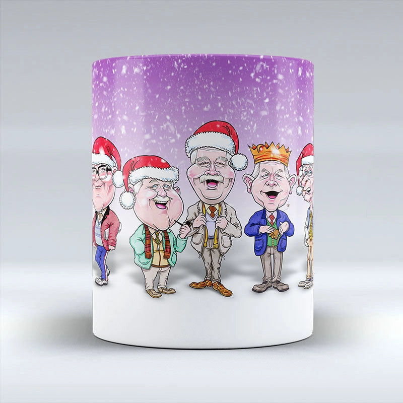 Auld Pals - Purple Christmas Mug