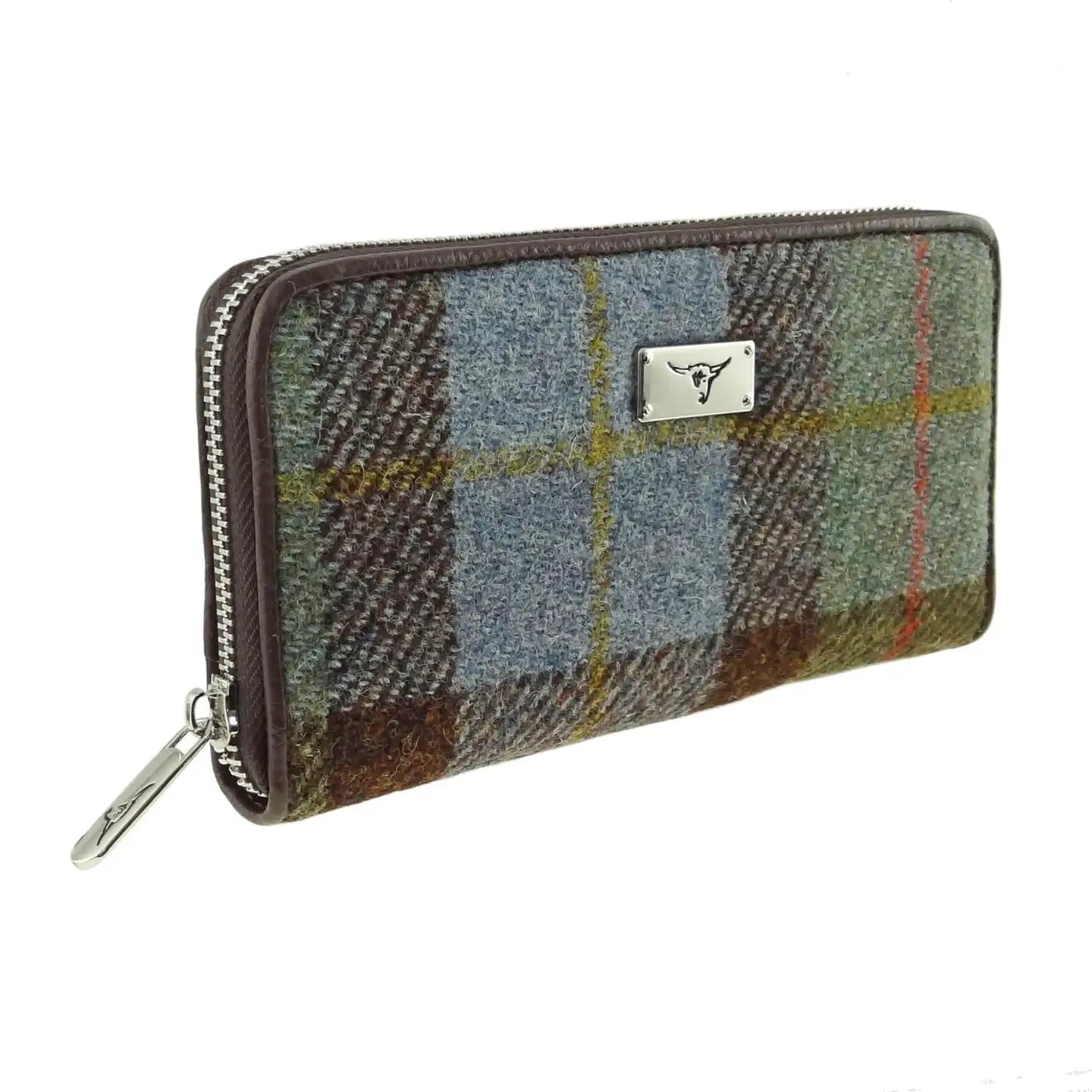 Harris Tweed 'Staffa' Women's Long Zip Wallet