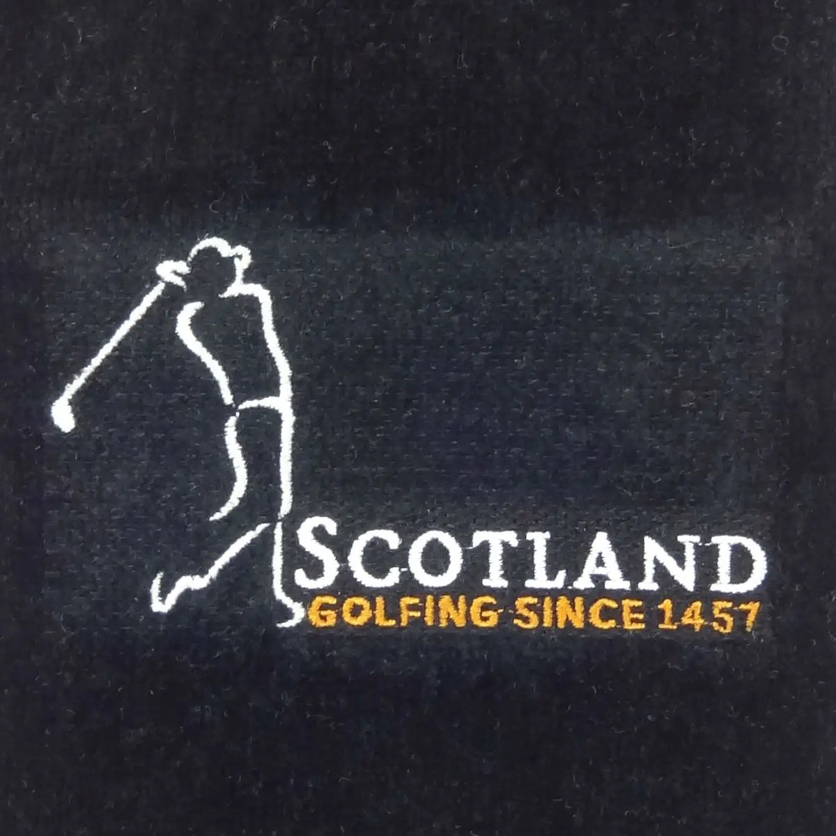 Embroidered 'golfing Since 1457' Golf Towel