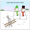 I Don't Like the Look of This - Funny Christmas Card