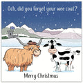 Funny Scottish Christmas Card