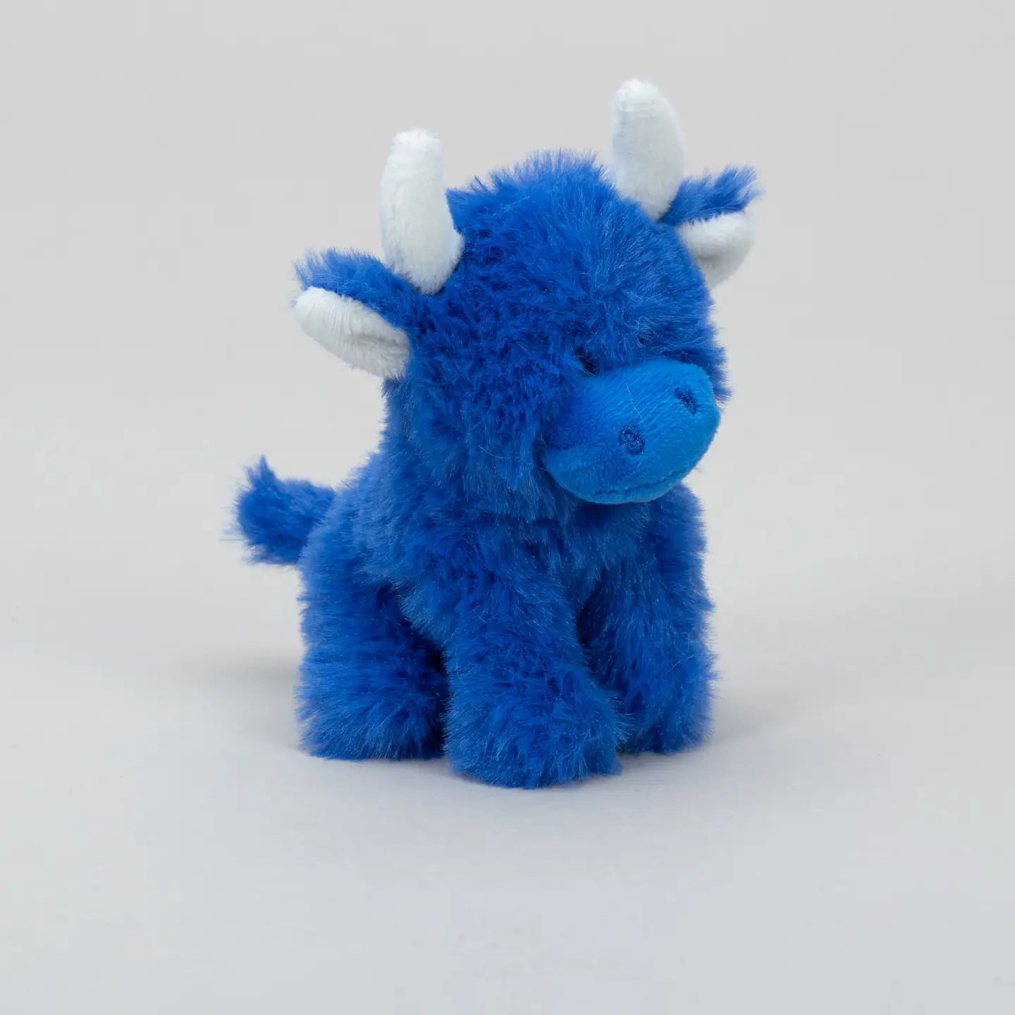 Dark Blue Mini Highland Coollectible Cow