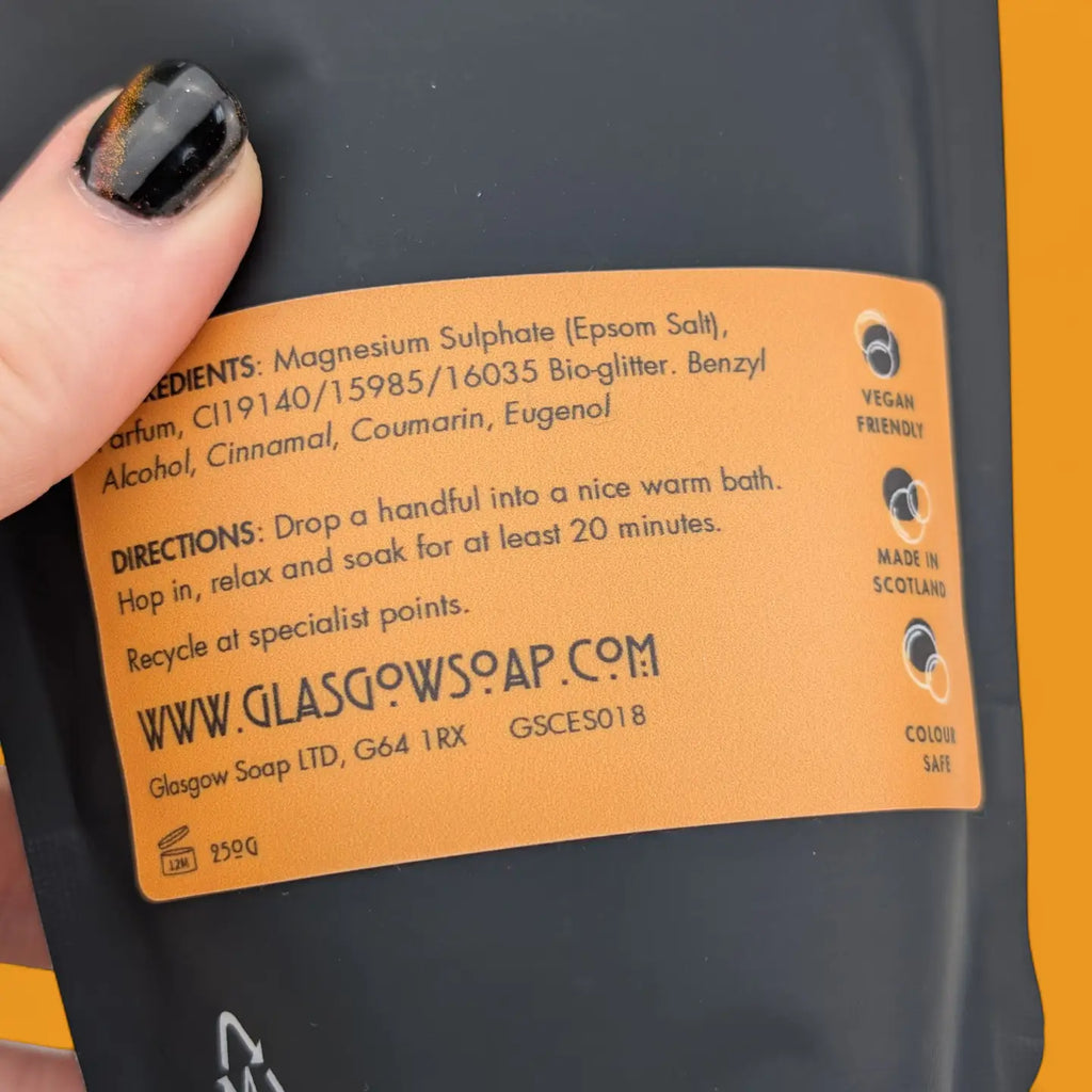 Gingerbread Epsom Bath Salts 250g
