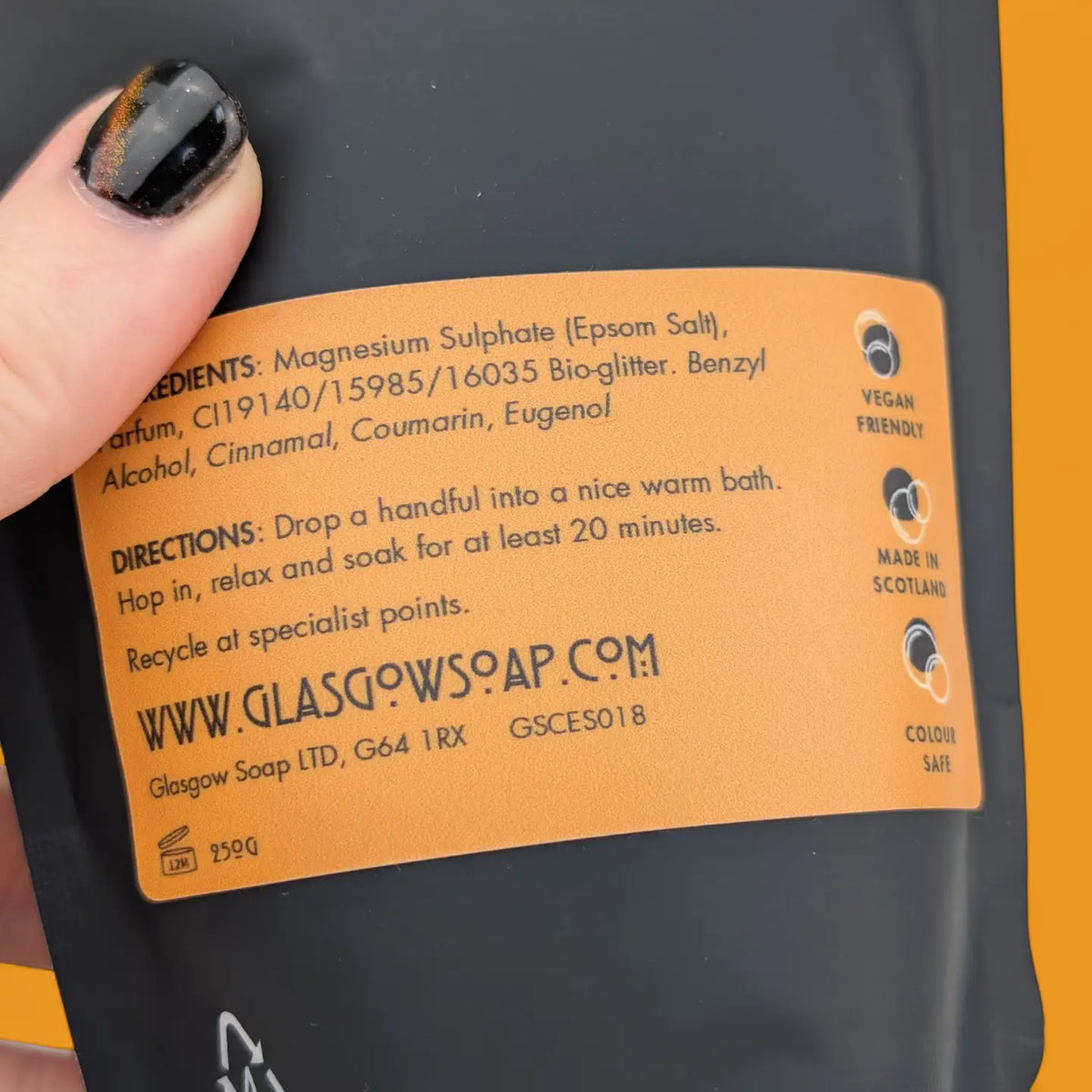 Gingerbread Epsom Bath Salts 250g