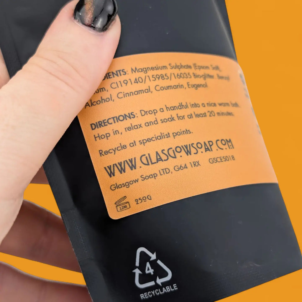 Gingerbread Epsom Bath Salts 250g